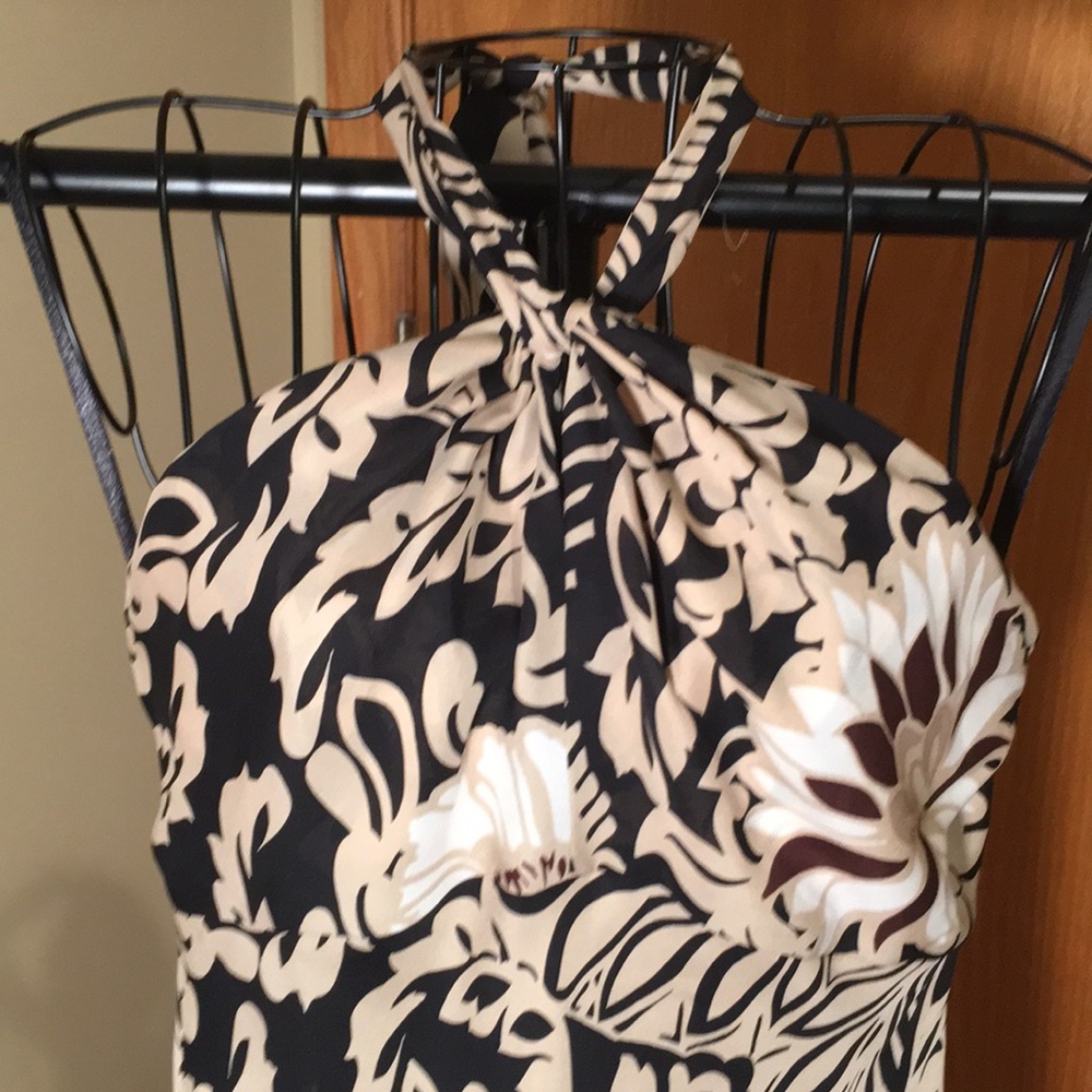Halter tie breezy floral sundress